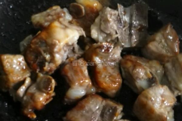 排骨炖粉条鸡蛋的做法图解8