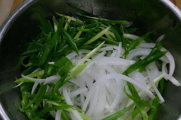 拌老虎菜的做法图解5