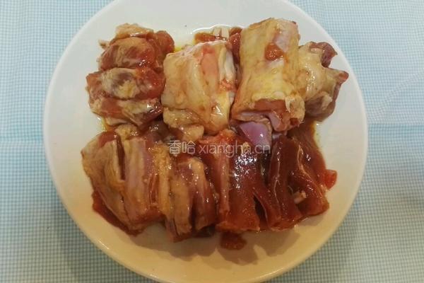 土豆烤焗猪展肉的做法图解2