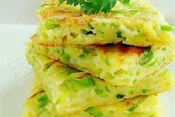 西葫芦鸡蛋饼