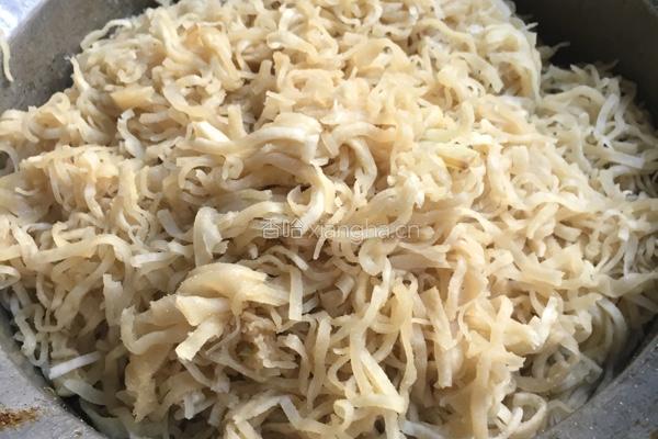豆角卤面的做法图解9