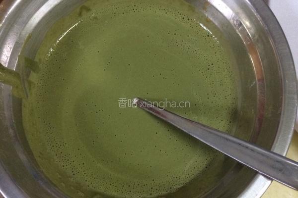 抹茶冰淇淋的做法图解5