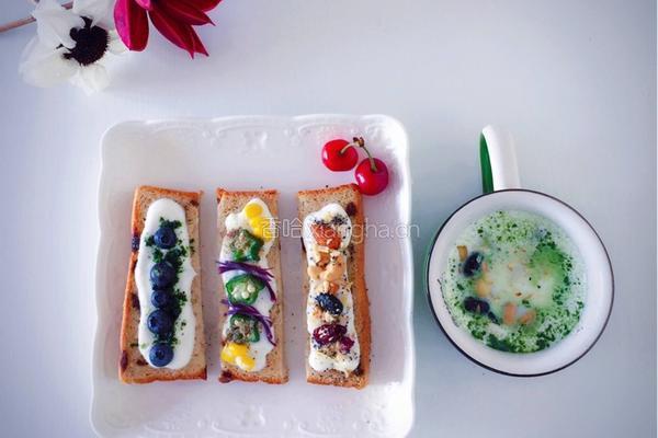 三味全麦面包酸奶条的做法图解6