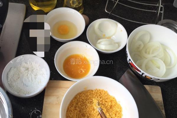 炸洋葱圈的做法图解1