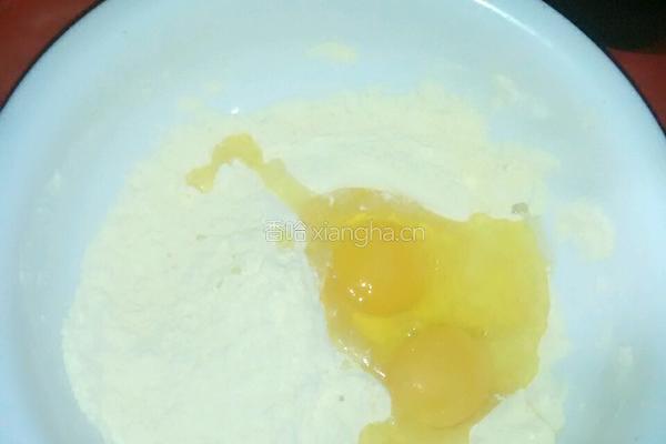 奶香玉米面饼的做法图解5