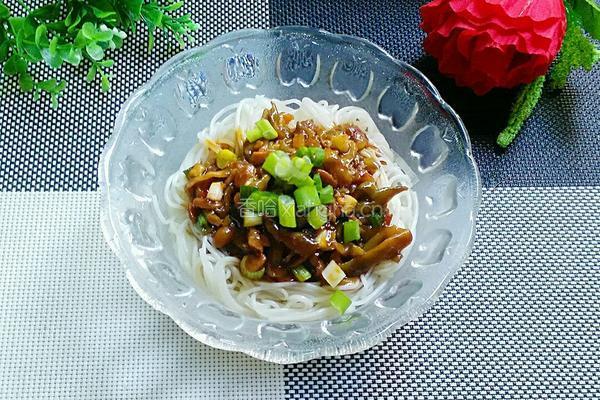 榨菜拌面的做法图解9