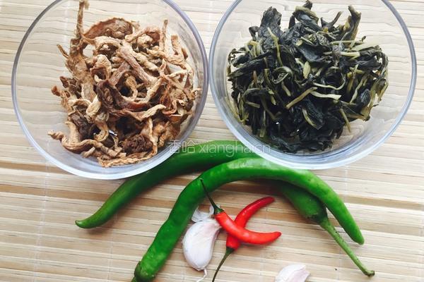 外婆菜的做法图解1
