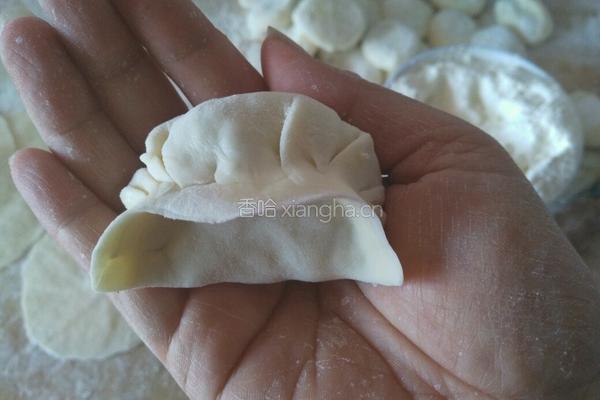 西葫芦鸡蛋饺子的做法图解13