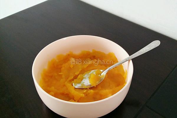 奶香蓝莓地瓜泥的做法图解5