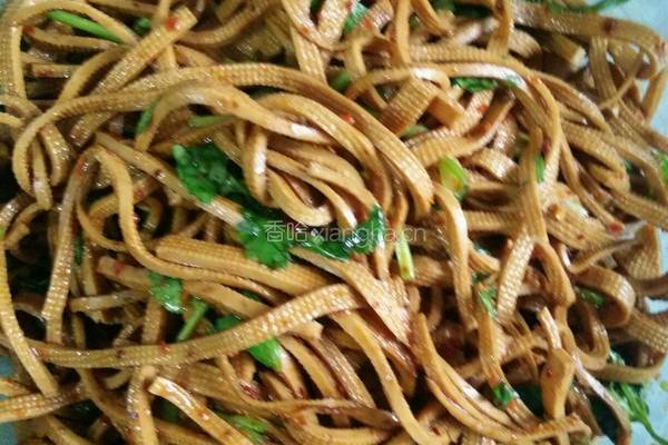 凉拌豆腐丝