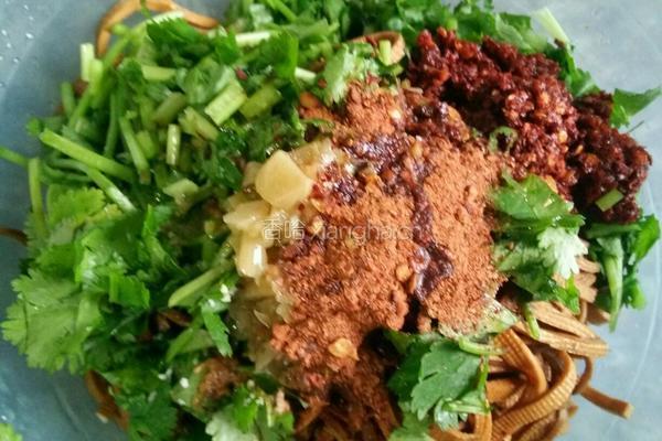 凉拌豆腐丝的做法图解4