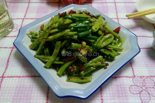 干煸四季豆的做法图解12