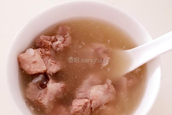 原味排骨百合汤的做法图解8