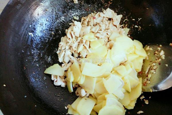 孜然鸡肉片的做法图解7