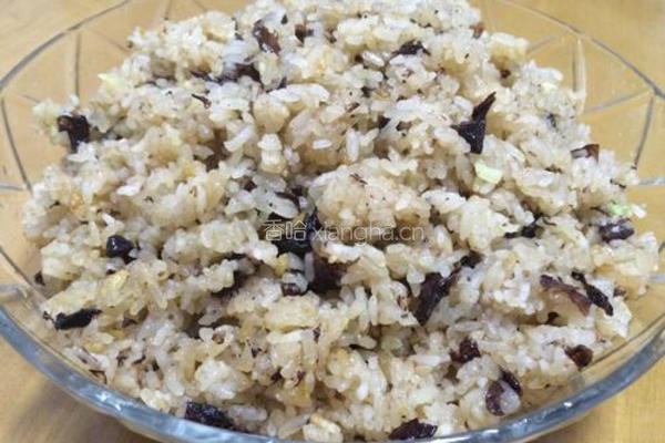  花豆焖糯米饭的做法图解9