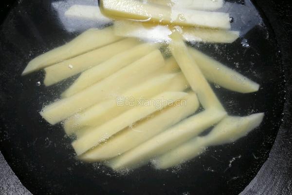 孜然薯条的做法图解3