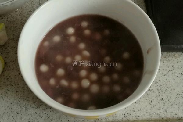 红豆元宵的做法图解3