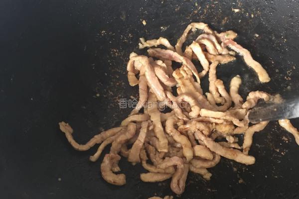炒米线的做法图解3