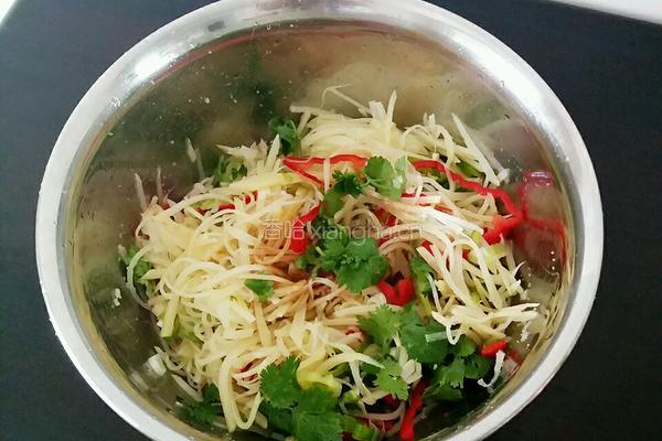 凉拌土豆丝的做法图解10