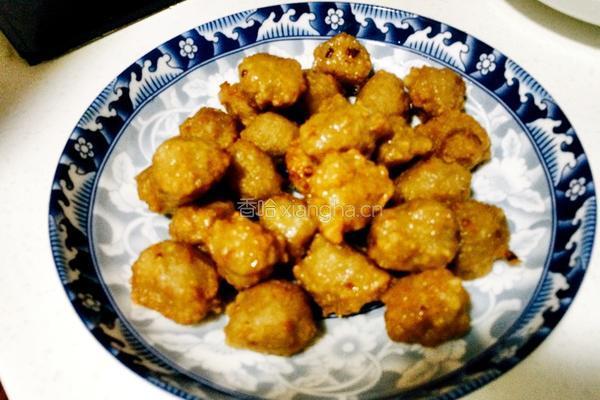 糖醋肉丸。的做法图解7