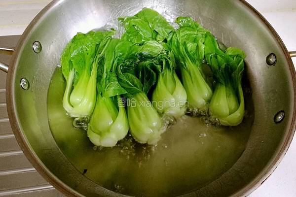 香菇油菜的做法图解10