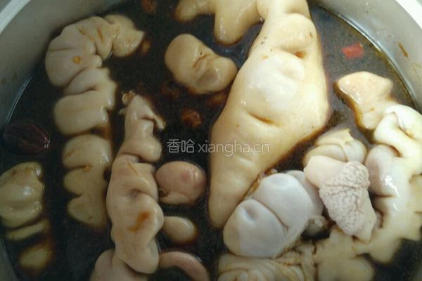 爆炒酱肥肠的做法图解5