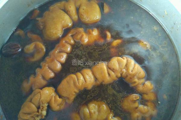 爆炒酱肥肠的做法图解6