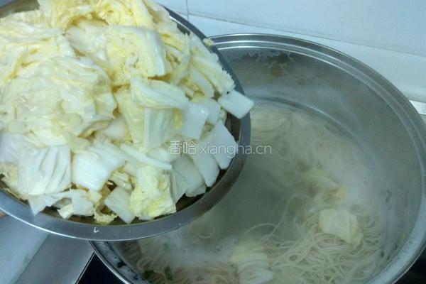 葱花清汤挂面的做法图解6
