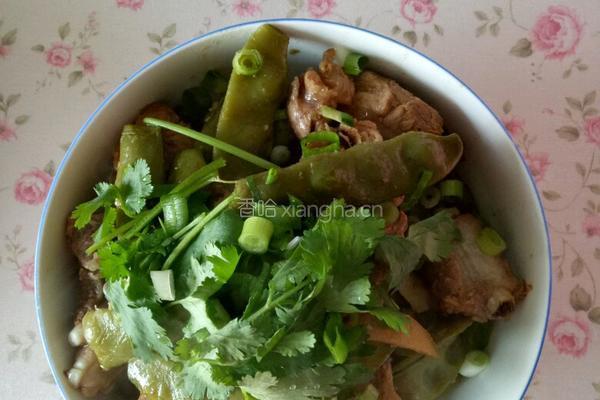 排骨炖豆角的做法图解7