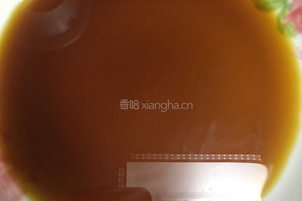 红糖水晶冻的做法图解1
