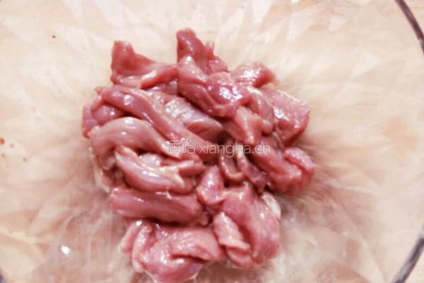 菠萝炒肉的做法图解3