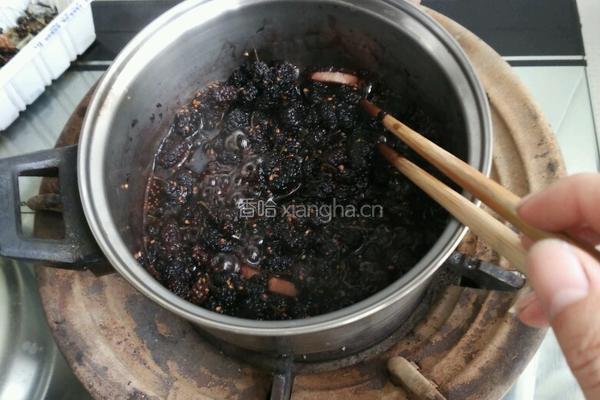 桑椹酱的做法图解4
