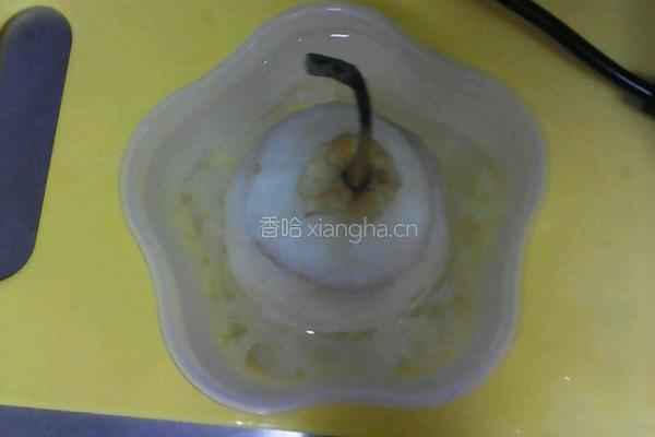 冰糖银耳炖梨蛊的做法图解4