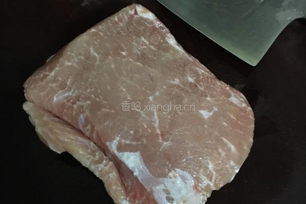 酸甜肉的做法图解1
