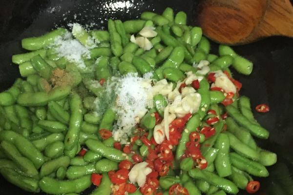 麻辣毛豆的做法图解4