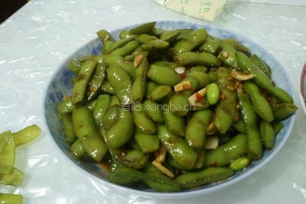 凉拌毛豆的做法图解4