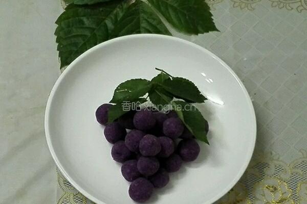紫薯葡萄的做法图解6