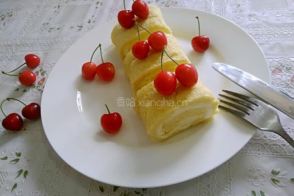 奶油蛋糕卷的做法图解10