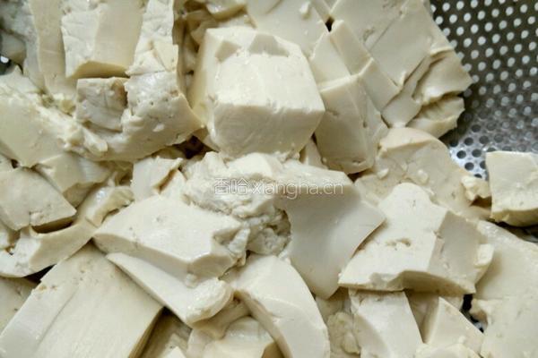 糯米虾仁豆腐圆的做法图解1