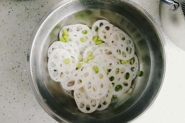 青豆藕片的做法图解7