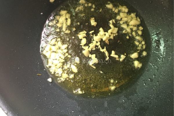 清炒油菜的做法图解3