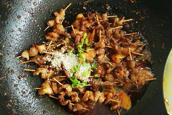牙签肉的做法图解13