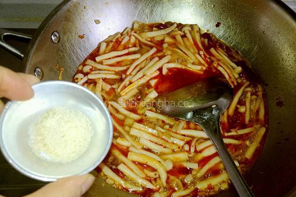 水煮双菇的做法图解11