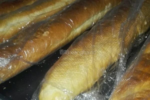 西式青苏酱配烤法棍片(汤类配菜)的做法图解2