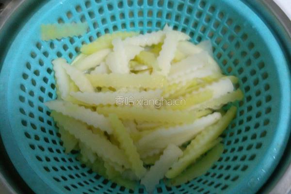 香炸薯条的做法图解4