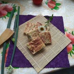 葱花发面杂粮饼的做法[图]