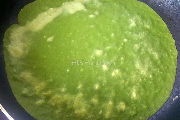 菠菜饼的做法图解4