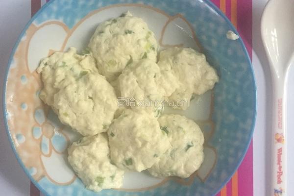 鸡蛋豆腐丸的做法图解4
