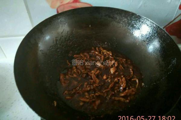 京酱肉丝的做法图解9