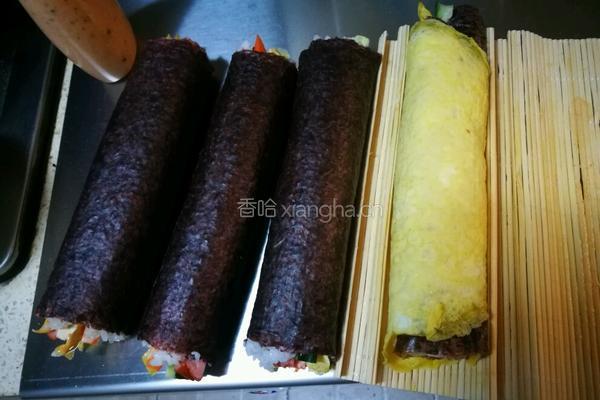 鲜美火腿寿司的做法图解6
